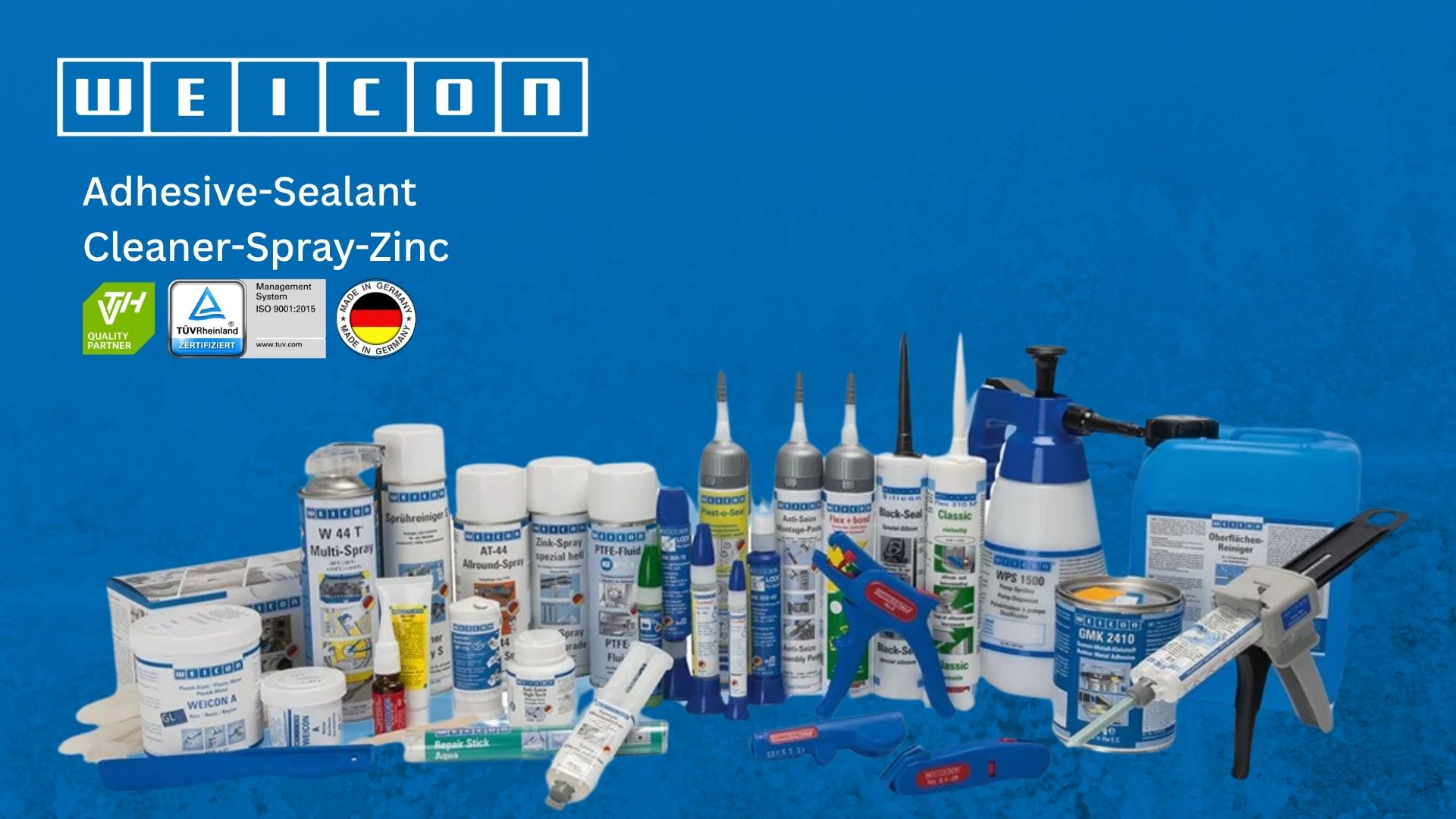 Adhesives and Sealants: Silicone Sealant, Filler & Putty, and Sealant Accessories