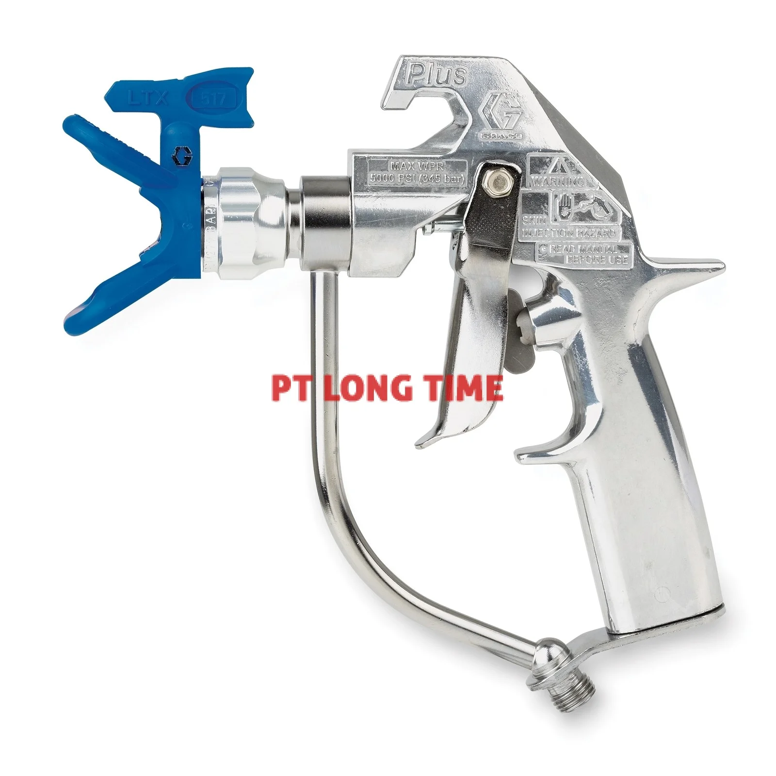Silver Plus Airless Spray Gun, 2 Finger Trigger,