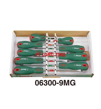 HANS 9Pcs Screwdriver Set 0311/0321/0331 (06300-9MG)