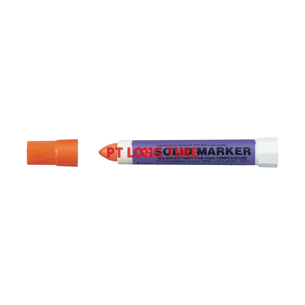 SAKURA Solid Marker for High Temperature Orange Color